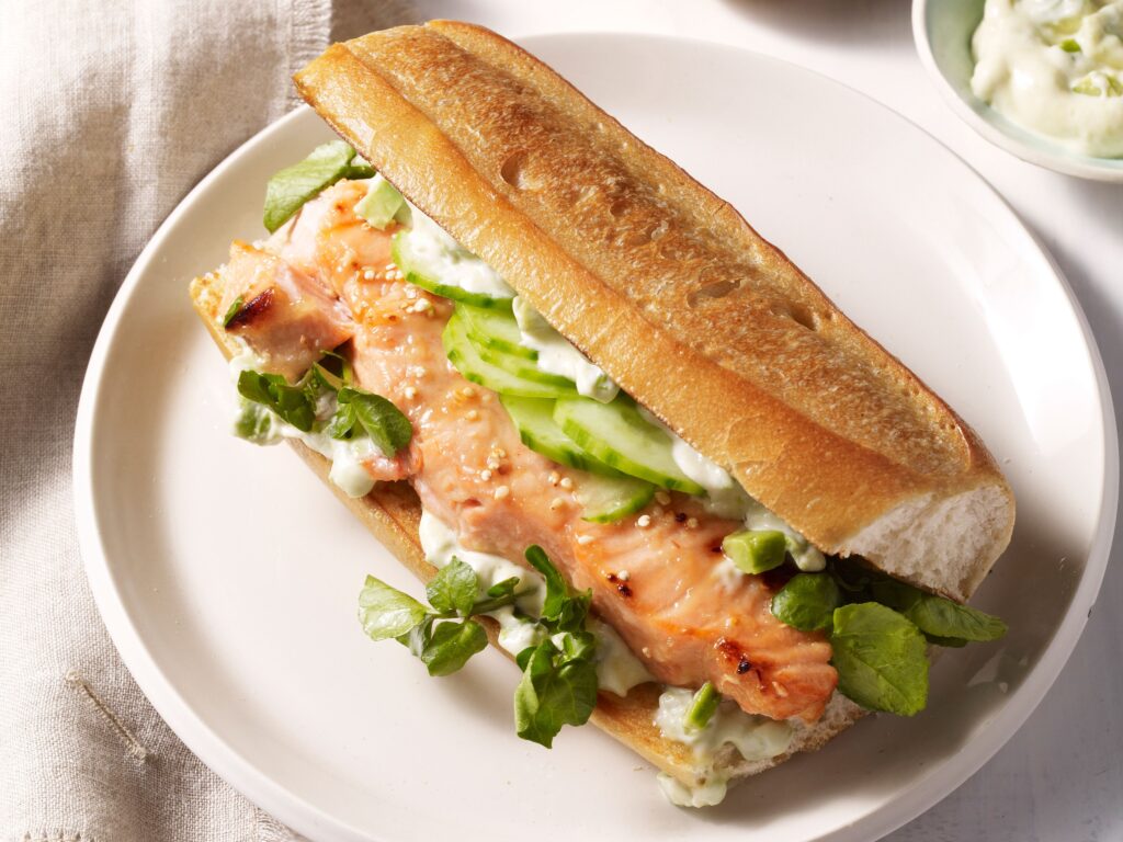 Salmon Sandwich