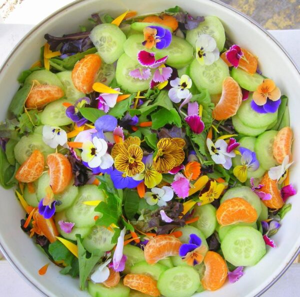 Savage Seasonal Petal Salad